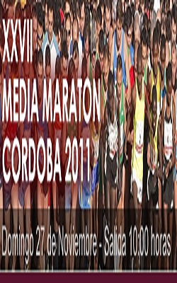 PRIMER OBJETIVO: MEDIA MARATÓN CÓRDOBA 2011