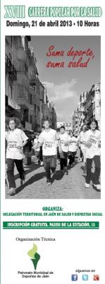 VOLVEMOS A LA CARGA: CARRERA POPULAR POR LA SALUD