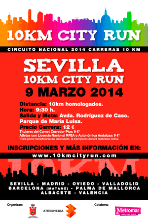 ÚLTIMA PRUEBA ANTES DEL OBJETIVO: 10 KM DE SEVILLA
