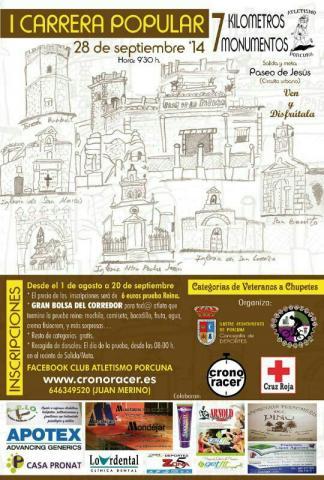 CARRERA POPULAR 7 KMS 7 MONUMENTOS DE PORCUNA